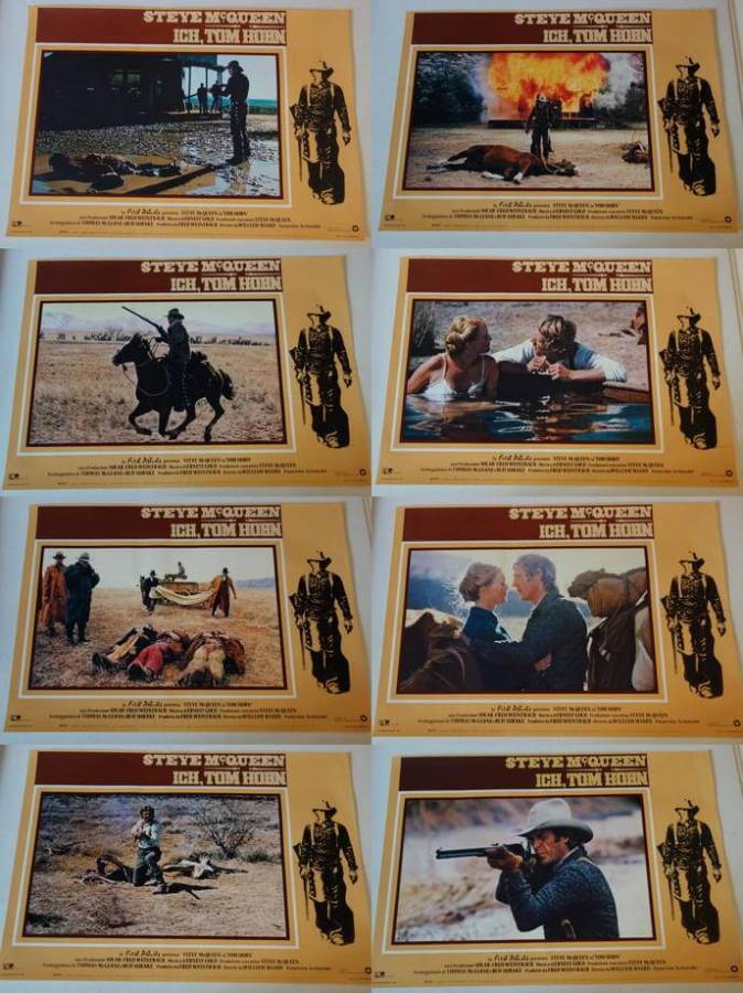 Ich, Tom Horn originales deutsches Fotobust-Set
